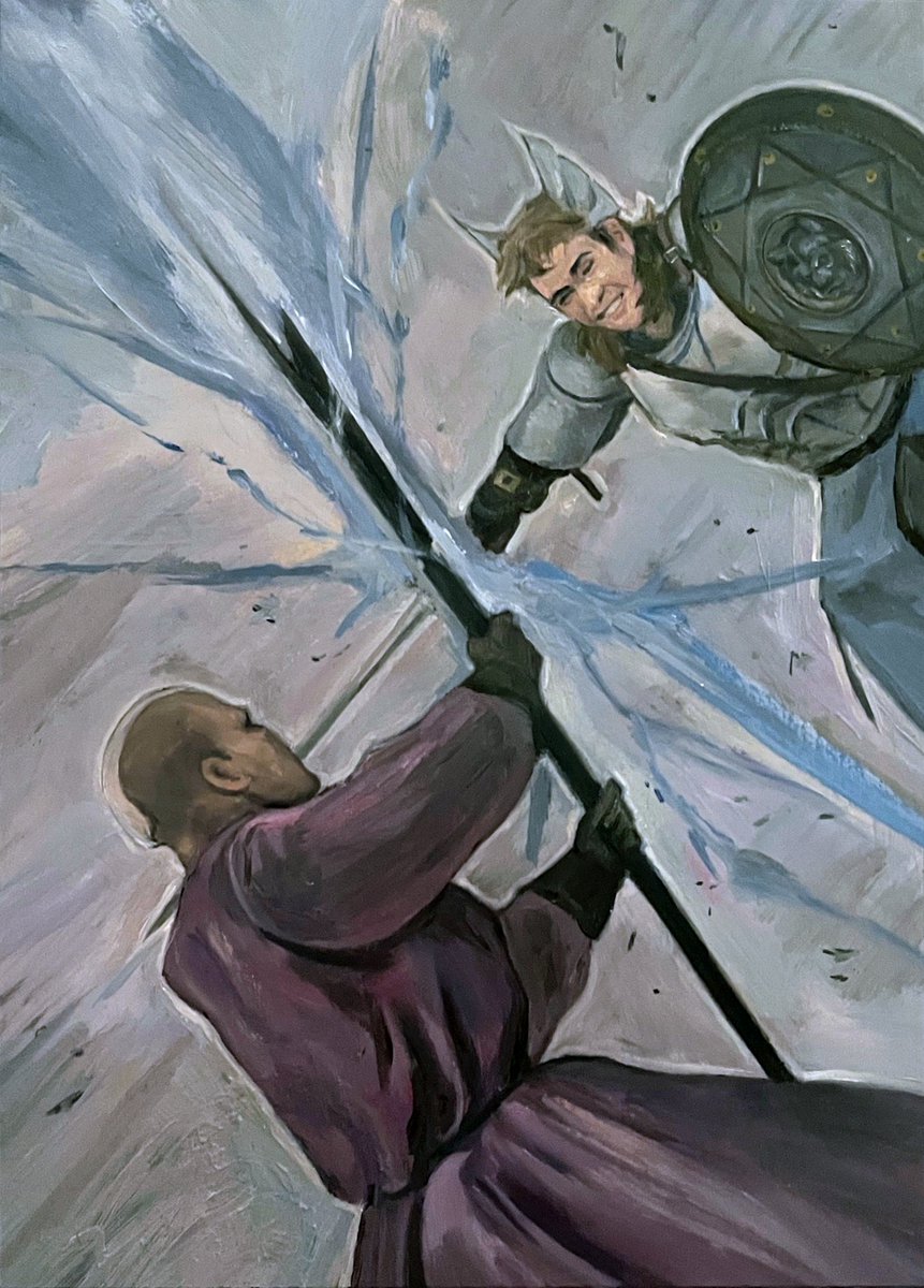 mephistoape's tweet image. One of the illustrations(oil on paper) in the script of my original stage play "Then I Heard the Sound of Waves".
自作、舞台劇「そして波の音が聞こえた」脚本内のイラストレーション(紙に油彩)の一つ。
mephistoape.com/sound-of-waves
#playscript #illüstrationart