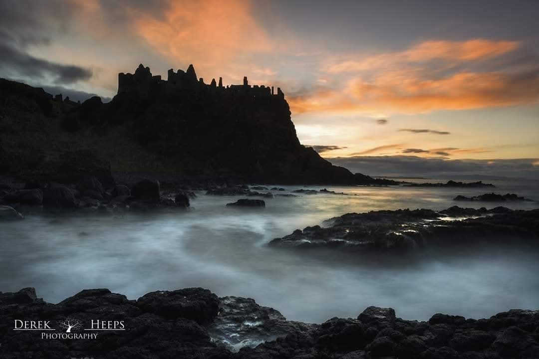 An hour or 2 in the shadow of Dunluce Castle near Portrush on the Causeway Coast.

Dodging the occasional wave and taking in this most magnificent sight!