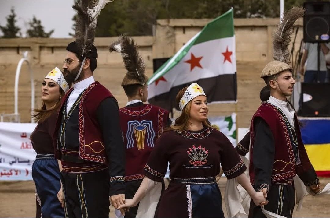HayanMo2278's tweet photo. #الأشوريون و #السوريون 💚💥❤
يحتفلون ب #رأس_السنة_الآشورية السورية (#أكيتو ) في #القامشلي #الحسكة #كرشيران #القحطانية .
#سوريا_الجديدة #
#سوريا_الان #Syria https://t.co/4eodTerGQr