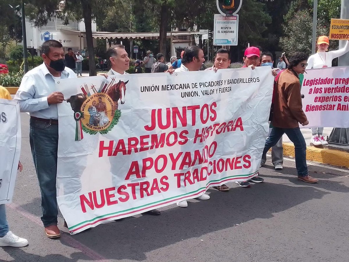 La #Tauromaquia, el #Jaripeo, la #Gallística y la #Charreria son tradiciones de México que deben ser defendidas. Afortunadamente hay diputadas como <a href="/XochitlRuizG/">Xochitl Ruiz</a> que entienden la importancia que tienen en nuestro país 🇲🇽🐂🐓🐎 #SiALasTradiciones #SiALaLibertad