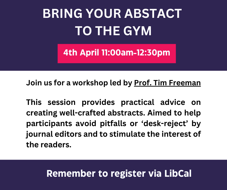 🚨Join us on FRIDAY 4th April
ONLINE SESSION!
🖥️via MS Teams
Spaces available! Book your place via LibCal

#middlesexuniversity #mdx #mdxsu #teammdx #wearemdx #rdat #mdxresearch #london #dubai #mauritius #explore #HCSE #BAL #SAT #mdxsat #acı #research #unistudents