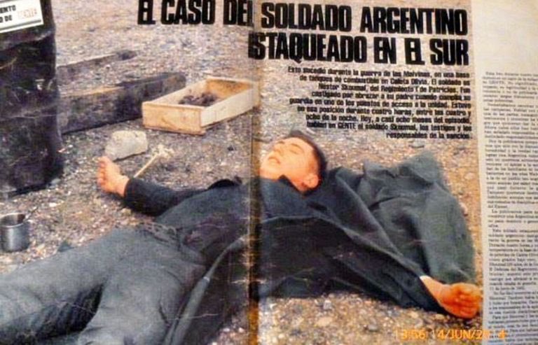 El padre de Villarruel TORTURABA pibes en Malvinas, por esto le negaron la condecoración y por esto estuvo investigado. 

Estaqueaba pibes, los ataba de las extremidades y los dejaba HORAS en el frio, muchos murieron así. Defender esto no es patriotismo. 

NI OLVIDO, NI PERDÓN.