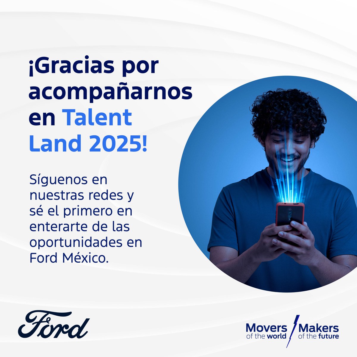 Talent Network (@talentrepublic_) on Twitter photo ¡Gracias por acompañarnos en Talent Land 2025!
Fue increíble compartir con cada uno ustedes todo lo que hacen y cómo innovan en <a href="/FordMX/">Ford de México</a>.
Desde sus conferencias hasta las dinámicas, esperamos que hayan disfrutado y aprendido tanto como nosotros.
¿Te gustaría formar parte de su ¡Gracias por acompañarnos en Talent Land 2025!
Fue increíble compartir con cada uno ustedes todo lo que hacen y cómo innovan en <a href="/FordMX/">Ford de México</a>.
Desde sus conferencias hasta las dinámicas, esperamos que hayan disfrutado y aprendido tanto como nosotros.
¿Te gustaría formar parte de su
