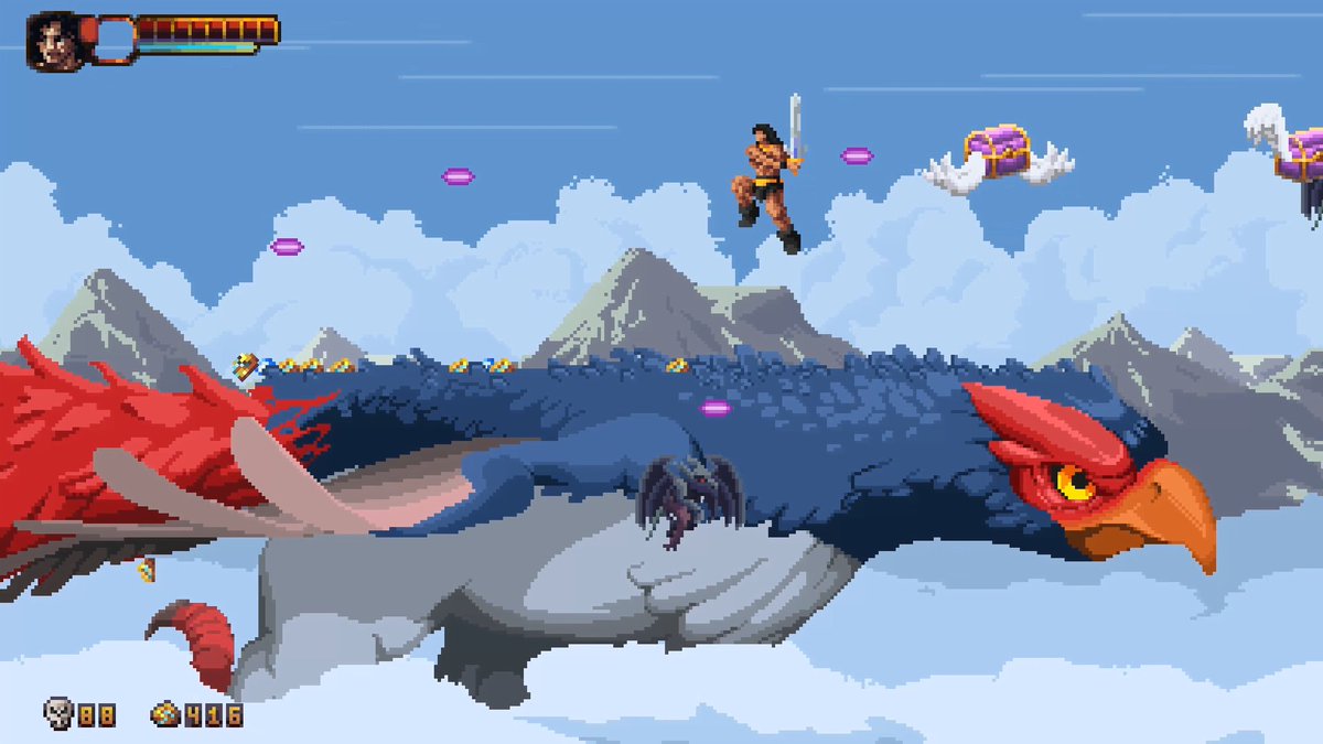 JanduSoft's tweet photo. 🛒 Get Abathor on the #PlayStation Store and save 40% during the #PlayStationSpringSale!💸

⚔️A thrilling mix of retro and modern adventure awaits in this 2D action-arcade game!

🎮 @Abathor_Game is available on all platforms!

#WishlistWednesday #Arcade #Retro #Coop #Multiplayer https://t.co/H8RUmlNhAL