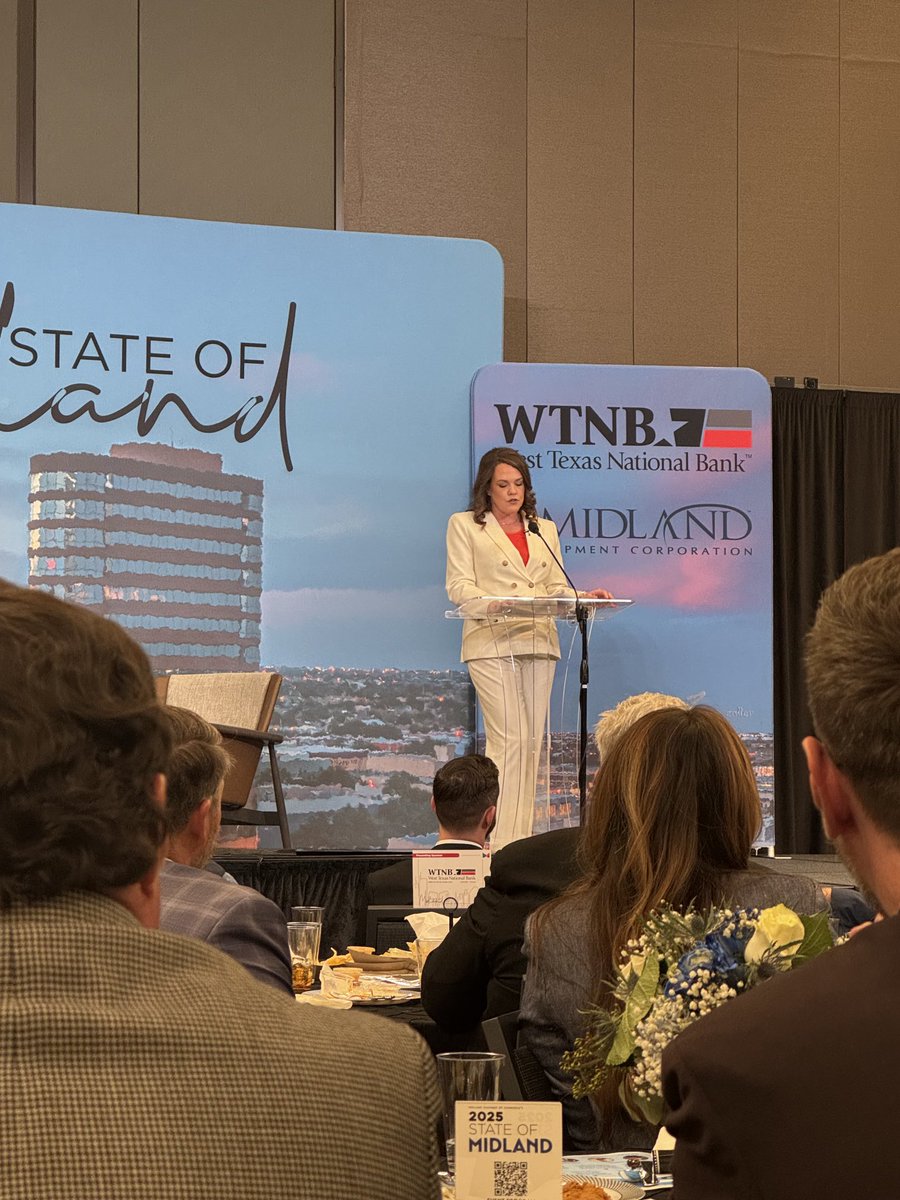 Sandy Woodley (@utpbpres) on Twitter photo <a href="/mayorloriblong/">Mayor Lori Blong</a> great update on the state of Midland! So many exciting things on the horizon. <a href="/mayorloriblong/">Mayor Lori Blong</a> great update on the state of Midland! So many exciting things on the horizon.