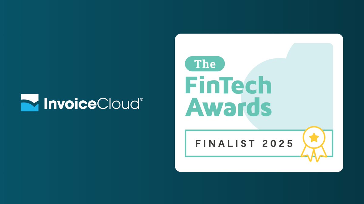 InvoiceCloud (@invoicecloud) on Twitter photo We've been named a finalist in the FinTech Awards for Best #FinTech for Personal or Corporate #Insurance! We’re proud to help our customers better support their #policyholders with a true #SaaS solution to make these critical payments. okt.to/IUEo35
<a href="/Cloud_Awards/">The Cloud Awards</a> We've been named a finalist in the FinTech Awards for Best #FinTech for Personal or Corporate #Insurance! We’re proud to help our customers better support their #policyholders with a true #SaaS solution to make these critical payments. okt.to/IUEo35
<a href="/Cloud_Awards/">The Cloud Awards</a>