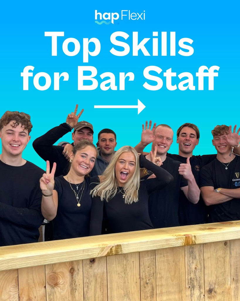 hapStaff's tweet image. Behind every great bar is a team with top-tier skills! 🍻

#Barstaff #Skills #Barwork #Barteam