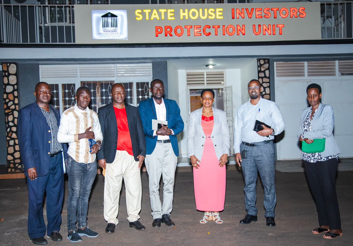 Florence Nyiramugisha (@florencenyiram1) on Twitter photo SHIPU’s Head Col. <a href="/edthnaka/">Col Edith Nakalema</a> earlier today met with Uganda National Traders Alliance (UNATA) leadership, led by President Godfrey Katongole (<a href="/Godfreykatongo4/">Godfrey katongole</a>) & ED Muzamil Kwebiha. They discussed key trader concerns to improve conditions for local investors.
#empoweringinvestors SHIPU’s Head Col. <a href="/edthnaka/">Col Edith Nakalema</a> earlier today met with Uganda National Traders Alliance (UNATA) leadership, led by President Godfrey Katongole (<a href="/Godfreykatongo4/">Godfrey katongole</a>) & ED Muzamil Kwebiha. They discussed key trader concerns to improve conditions for local investors.
#empoweringinvestors