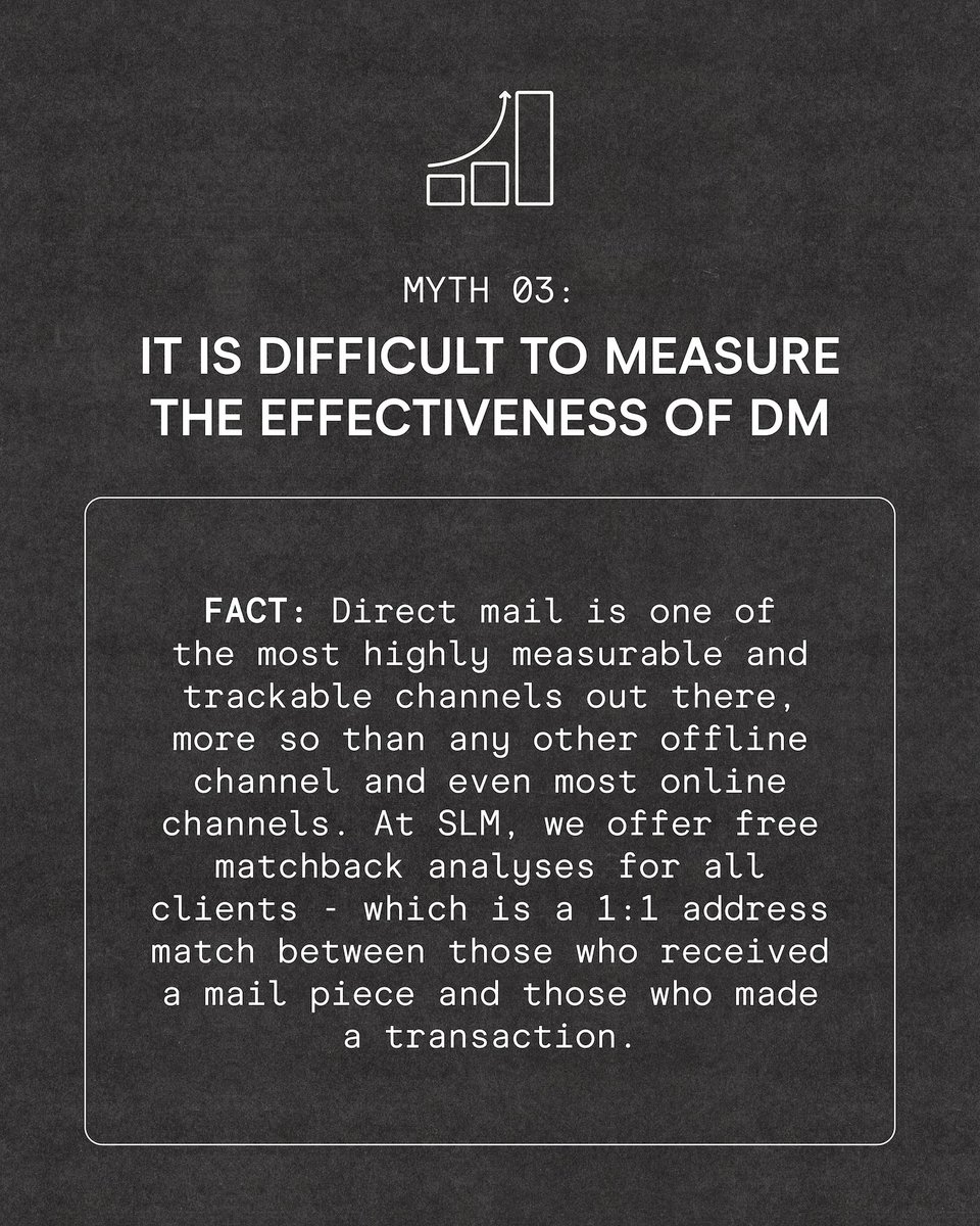 ShareLocalMedia's tweet image. 📬 Many brands dismiss direct mail, assuming it's a costly and complicated channel. However, with modern tools, smarter targeting, and scalable options, it’s actually easier and more effective than ever. 

Don’t let these myths hold you back, direct mail can be a powerful driver…