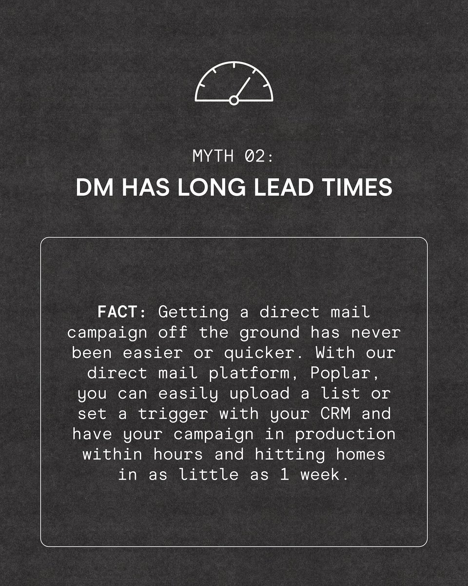 ShareLocalMedia's tweet image. 📬 Many brands dismiss direct mail, assuming it's a costly and complicated channel. However, with modern tools, smarter targeting, and scalable options, it’s actually easier and more effective than ever. 

Don’t let these myths hold you back, direct mail can be a powerful driver…