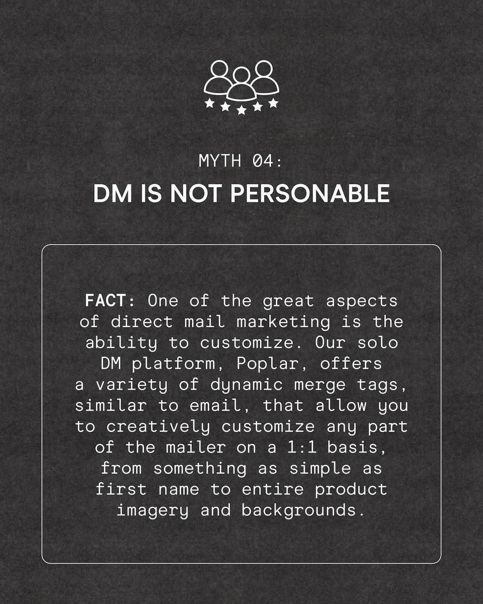 ShareLocalMedia's tweet image. 📬 Many brands dismiss direct mail, assuming it's a costly and complicated channel. However, with modern tools, smarter targeting, and scalable options, it’s actually easier and more effective than ever. 

Don’t let these myths hold you back, direct mail can be a powerful driver…