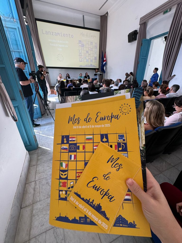 ¡El Mes de Europa está por comenzar! 🌍✨

La Embajada Británica ha sido invitada por la #UniónEuropea a participar en esta celebración (9 de abril - 9 de mayo), con una variada agenda de eventos culturales. 🎭🎶

Muy pronto compartiremos más información. 📌