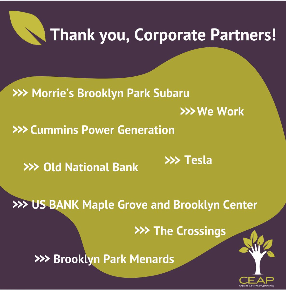 As we wrap up the 2025 CEAP Community Challenge, the CEAP team wants to say a big THANK YOU to our supporters. We can't thank you enough for sharing your generosity with our community.