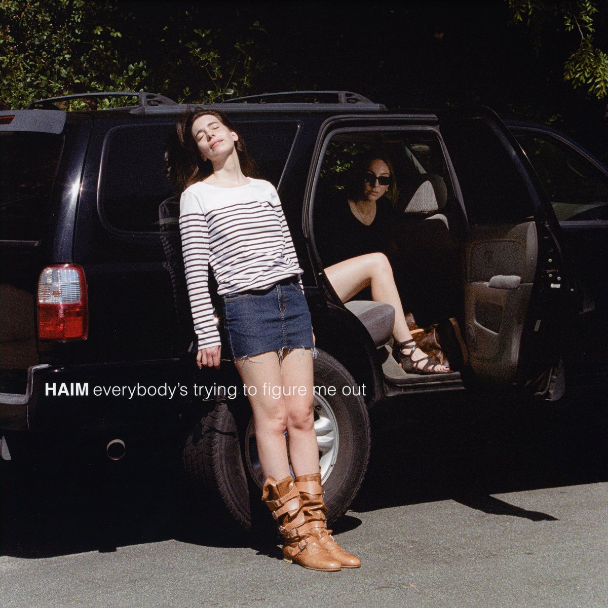 This next song we will be releasing is my favorite song we’ve written in the last couple years :) -d “Everybody’s trying to figure me out” - Out this Friday haim.lnk.to/ETTFMO
