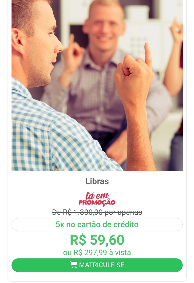 Ptbarbosaa's tweet photo. Você já imaginou poder se comunicar com mais de 10 milhões de pessoas surdas no Brasil?

Aprenda LIBRAS e abra portas para uma nova forma de se comunicar!
Entre em contato e ganhe 30% de desconto!!!
https://t.co/wE2GeEhsin https://t.co/DC4K1ZbUfX