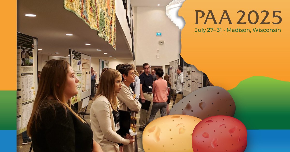 potato_america's tweet image. ⏳ Time is running out—the #PAA2025 abstract deadline is almost here! Don’t miss your chance to present your research, connect with top scientists, and contribute to the future.

Submissions close April 10: bit.ly/3RnQVB6

#AbstractSubmissions #PotatoScience