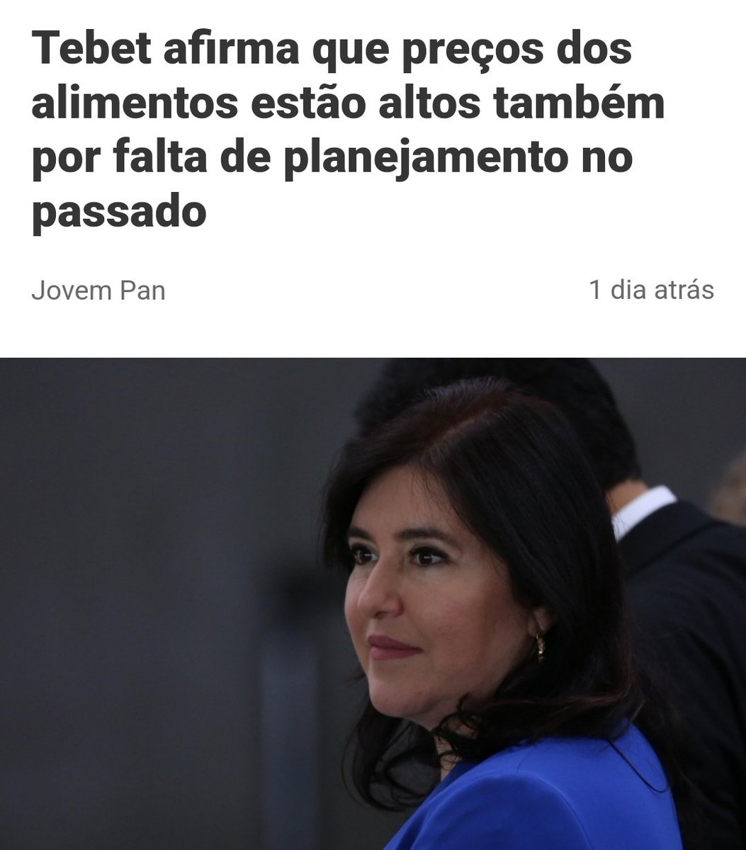 Simone Tebet está certa

Desde 2003 até hoje, tivemos:
Lula 1....4 anos
Lula 2.....4 anos
Dilma 1...4 anos
Dilma 2....2 anos
Temer ...2 anos
Bolsonaro... 4 anos
Lula 3....2 anos

Esquerda ..18 anos
Centro .......2 anos
Direita.........4 anos