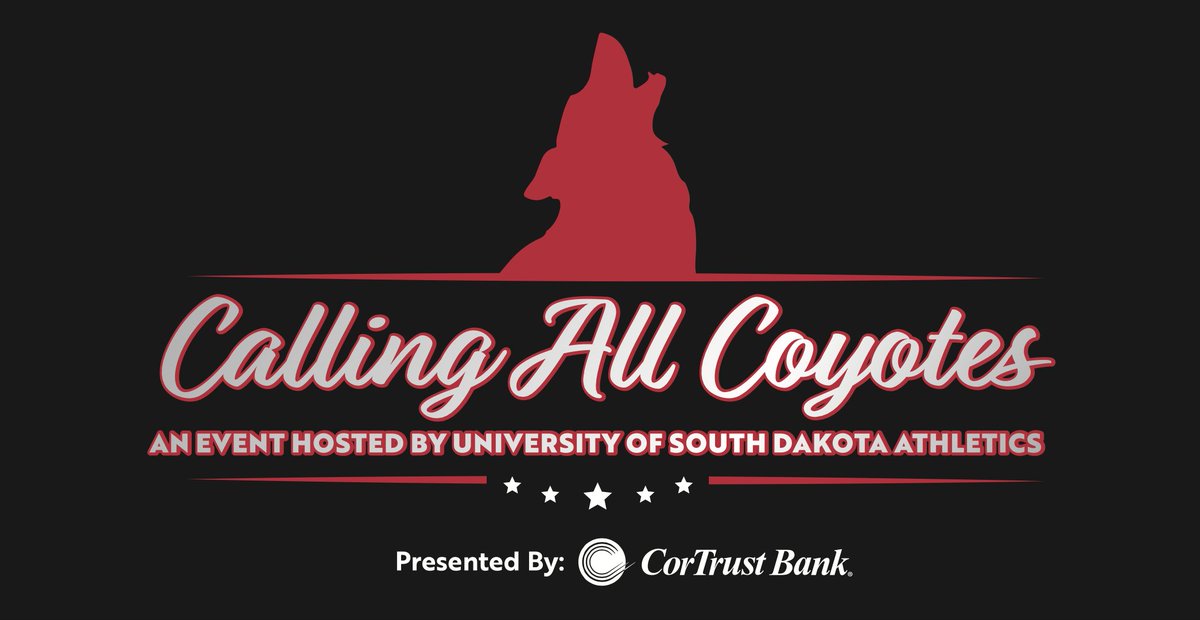 Mark your calendars!

𝐂𝐚𝐥𝐥𝐢𝐧𝐠 𝐀𝐥𝐥 𝐂𝐨𝐲𝐨𝐭𝐞𝐬 is set for Friday, April 11 at the Sioux Falls Convention Center!

More info ⤵️
📰: yote.us/4jedOCW

#GoYotes x #WeAreSouthDakota