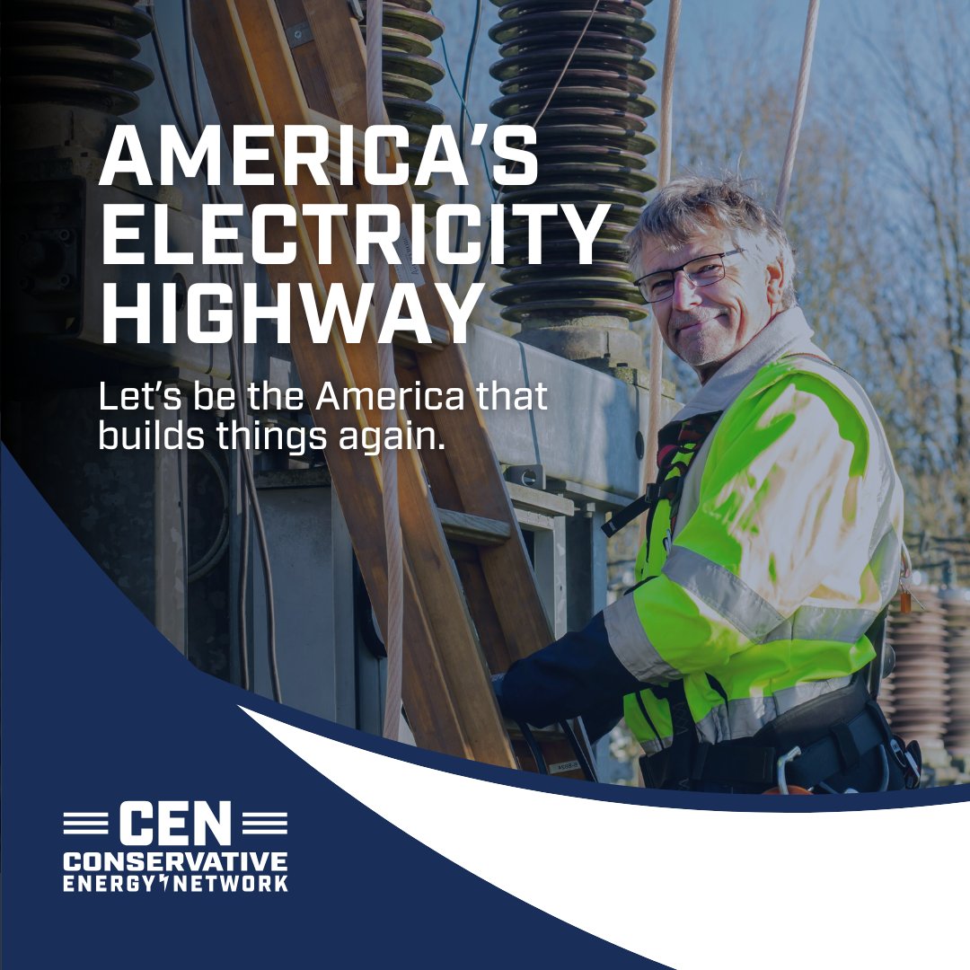 ConsEnergyNet's tweet image. America’s energy future depends on a strong, reliable grid! 

Our electricity highway is the backbone of energy independence and economic growth. Let’s build it stronger, smarter, and ready for the future.

#EnergySecurity #GridSecurity #CleanEnergy
