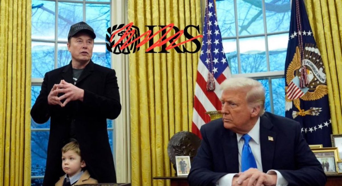 🚨 JUST IN: President Trump is considering announcing the EXTERNAL Revenue Service (ERS) today, per CBS

This would replace the INTERNAL Revenue Service (IRS), and ideally abolish ALL income tax along with it 🔥

The U.S. would generate its revenue mainly from tariffs on other