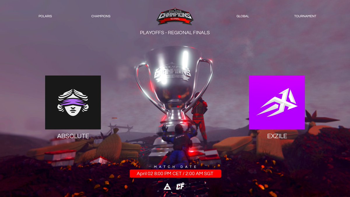 Polaris Tournament (@_polarisgg) on Twitter photo Weโre LIVE with the Polaris Champions 2025 Eurasia Regional Finals! ๐ 
<a href="/ABSOLVTEGG/">Sapienta et Veritas</a> vs Exzile โ The battle for a spot in the Finals is on!
๐ youtube.com/live/8cPTcErHgโฆ
Donโt miss any of the action! Letโs go! 
#POLARISGG #CriticalOps #COPSEsports #Esports Weโre LIVE with the Polaris Champions 2025 Eurasia Regional Finals! ๐ 
<a href="/ABSOLVTEGG/">Sapienta et Veritas</a> vs Exzile โ The battle for a spot in the Finals is on!
๐ youtube.com/live/8cPTcErHgโฆ
Donโt miss any of the action! Letโs go! 
#POLARISGG #CriticalOps #COPSEsports #Esports