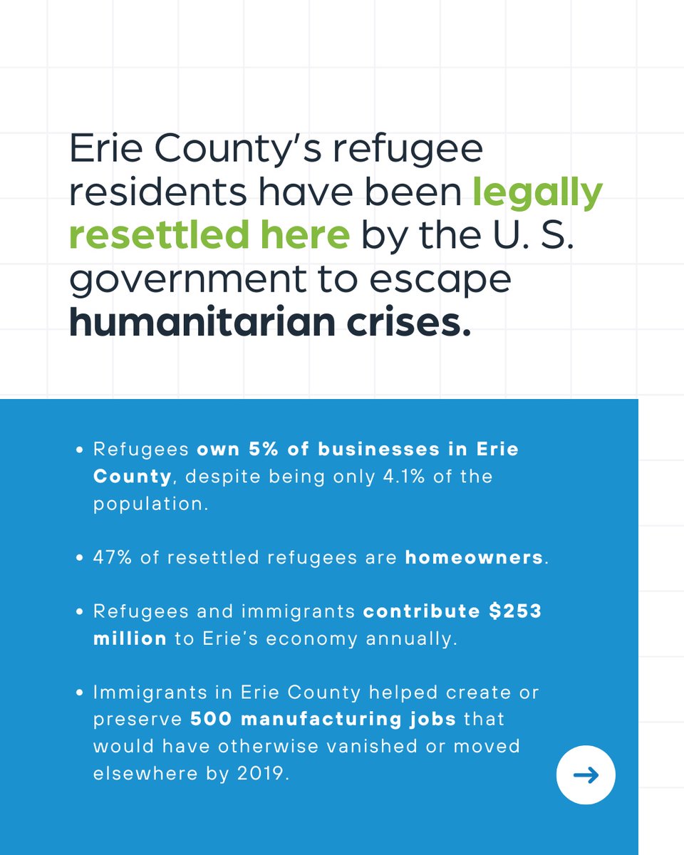 InfiniteErie's tweet image. Erie’s refugee community is facing a crisis due to frozen federal funding 🚨
You can help. Donate to the Erie Community Foundation Rapid Response Fund today ➡️ bit.ly/ecfrapid