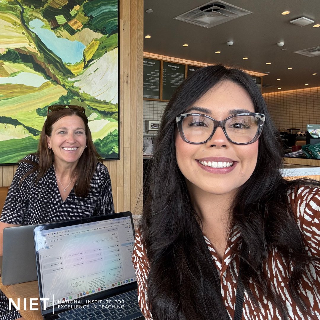 Paloma Peralta Carrillo, Master Teacher and 2024 NIET Fellow, embraced the chance to deepen her understanding of how strong leadership and instruction can lead to positive change. Apply to join the next cohort of NIET Fellows today! #NIET2025 #NIETFellows bit.ly/41BqnBk