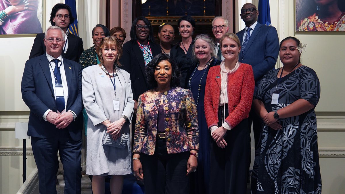 Today I joined partners to advance solutions for sustainable urbanisation.

Cities drive 80% of global GDP, emit 70% of carbon &amp; will be home to 2B #Commonwealth citizens by 2050.

We must build resilient, inclusive &amp; sustainable cities to transform human lives.