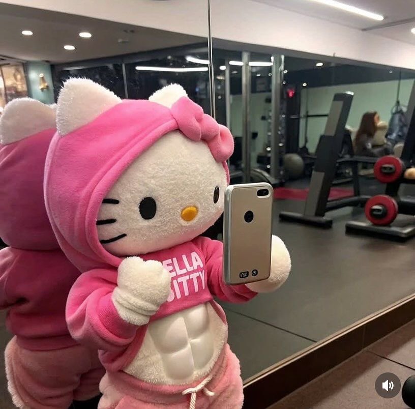 whotfisjovana's tweet image. how girls feel at the gym
