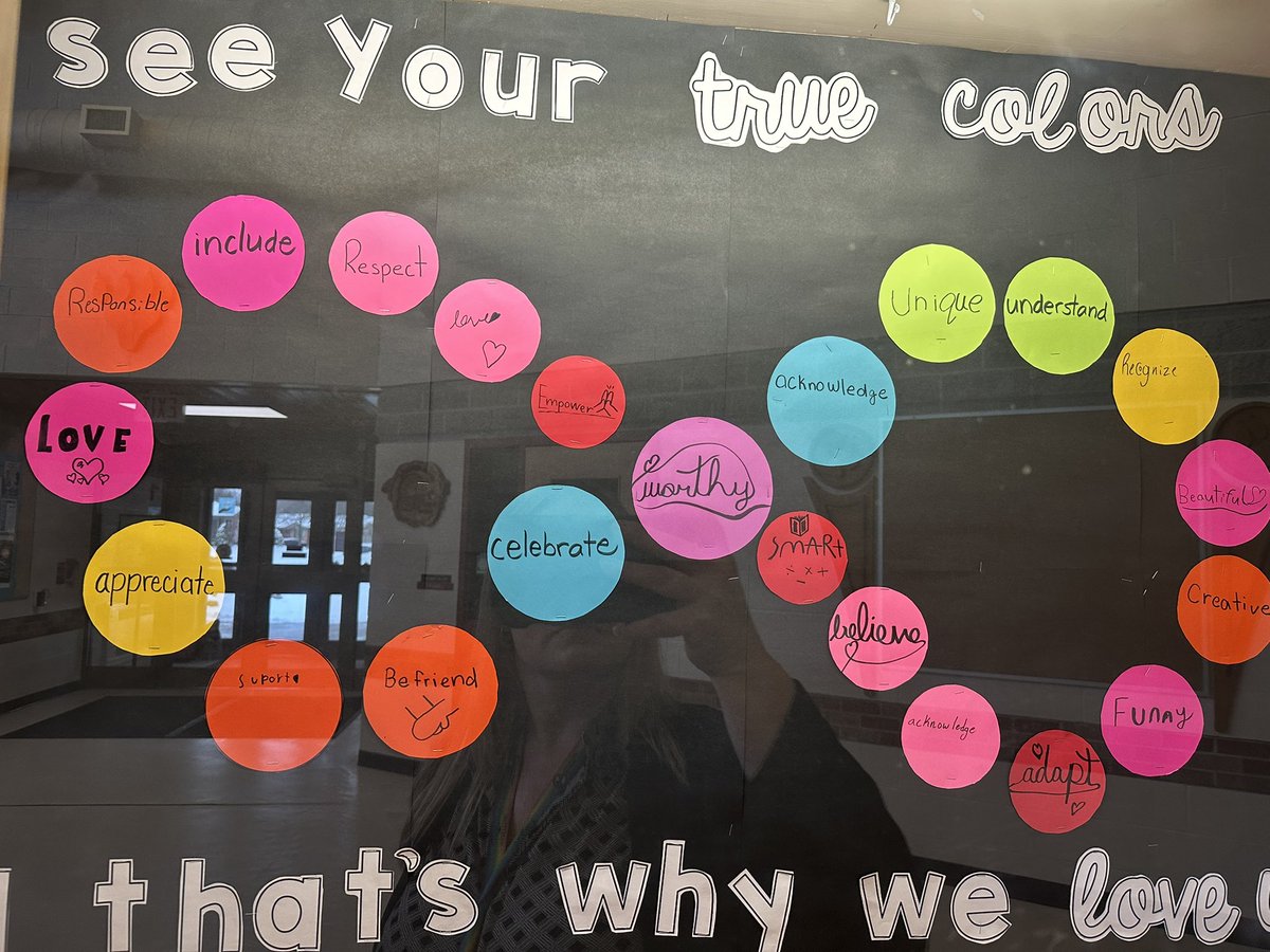 Our Social Justice Club and Gr 7-8 Wolfpack Leadership Team have worked together to create this beautiful tribute to Autism Acceptance Month. “We see your true colours and that’s why we love you!” ♾️🌈