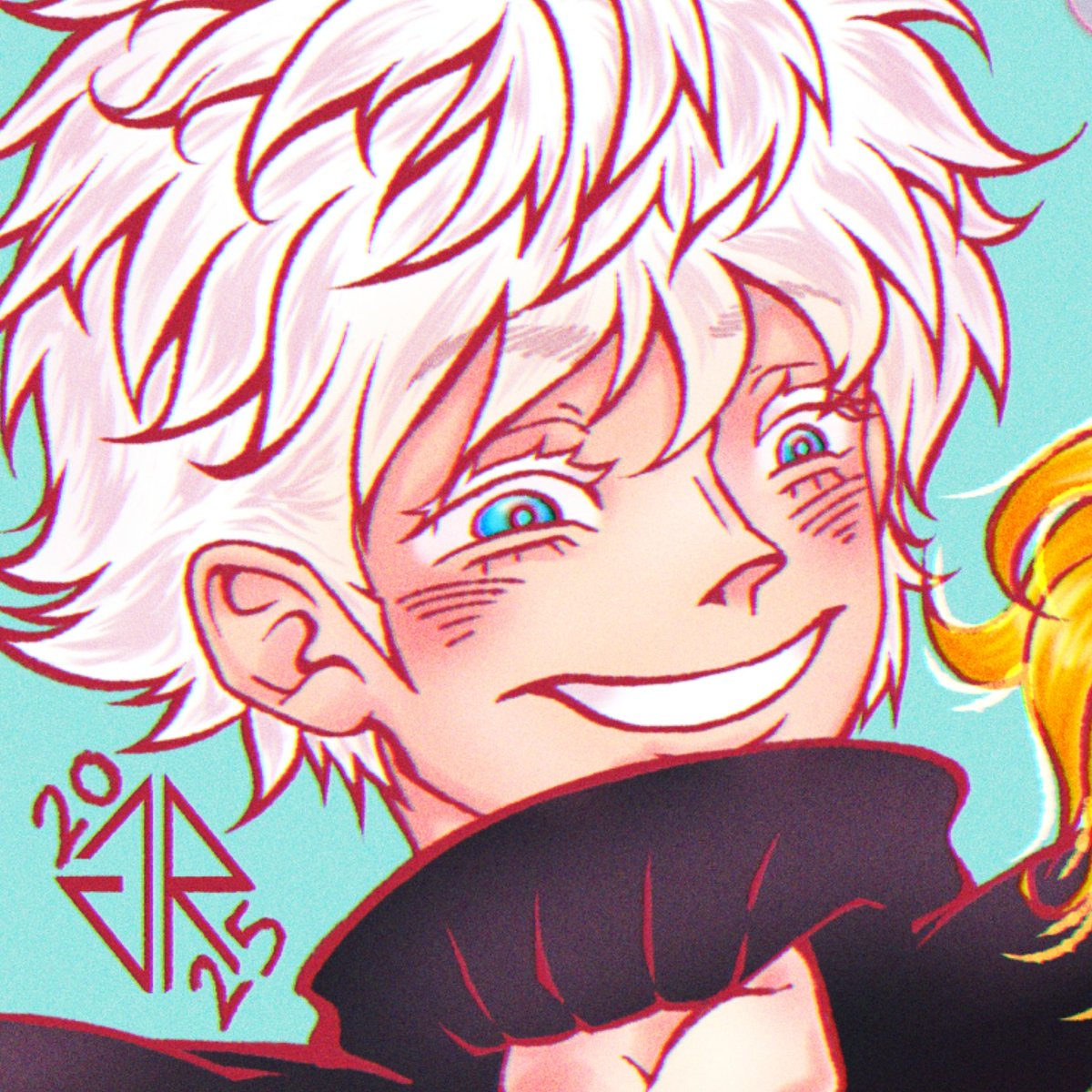 GMR_artwork's tweet photo. Here's a commission I did for lawsonigiri (on IG)
Happy birthday Yuzuki !! 💜💜🎶🎶
I hope you like it 💜💜
#gemma_rose_artwork 
#commissionart #commission #commissionsopen 
#digitaldrawing #gojousatoru #jjk #jujutsukaisen #jjkgojo https://t.co/2JzGAapHnj