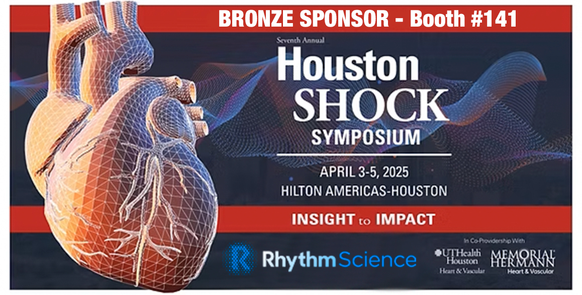 Join us April 3-5 at the 2025 Houston Shock Symposium! We're excited to learn more about cardiogenic shock and share how we can support cardiologists with our ability to transform volumes of cardiac device data into life-saving insights. 
Visit us at Booth #141 for a demo. #HSS25
