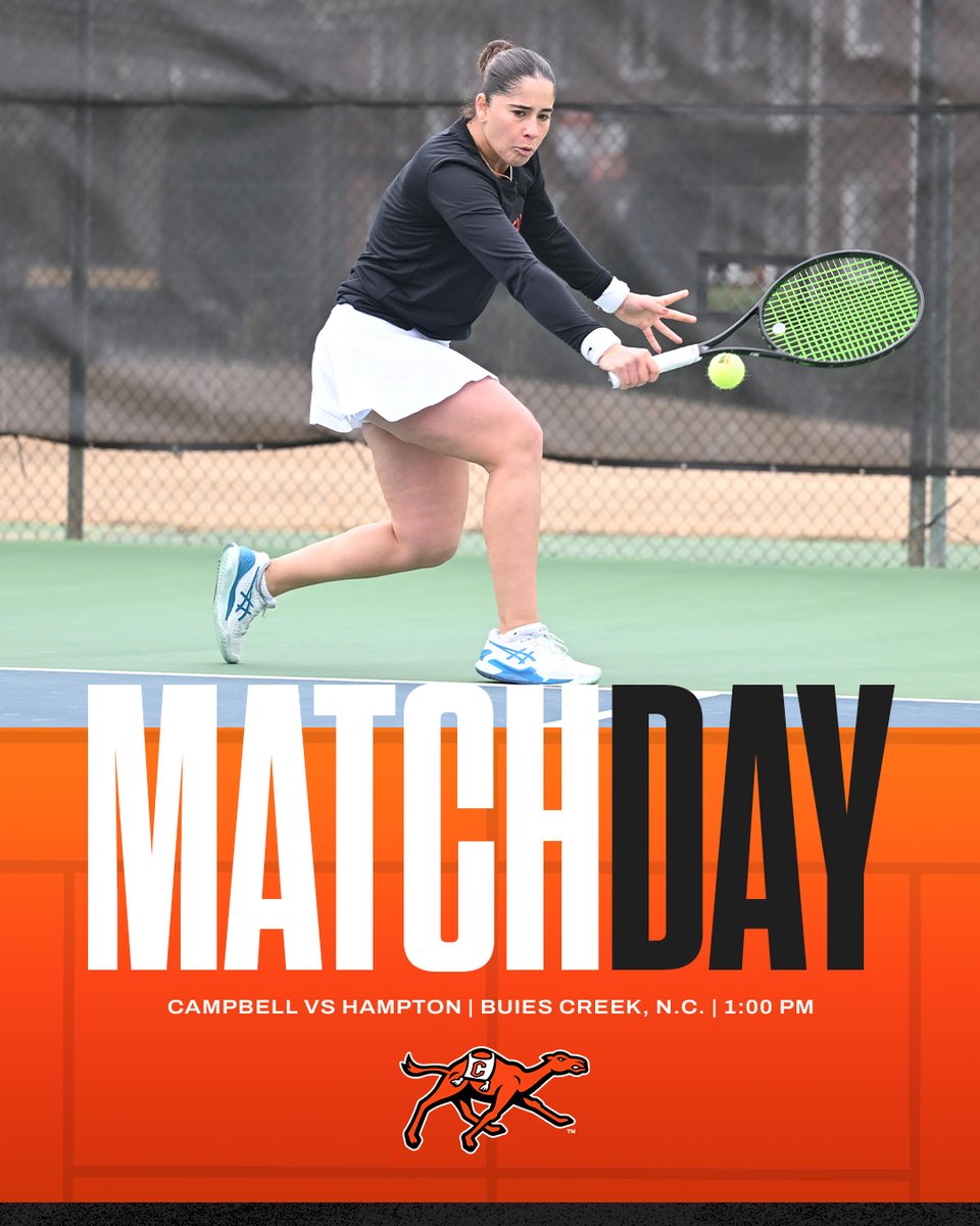 Back in action 🙌

🆚 Hampton
⏰ 1 pm
📍 Buies Creek
📊 ioncourt.com/ties/67ed713d1…

#RollHumps