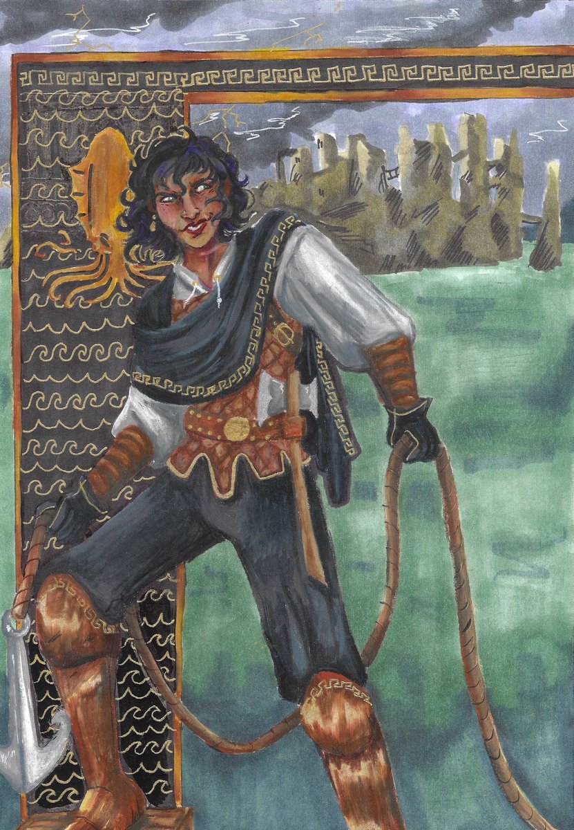 The Kraken's Daughter

🎨: <a href="/thecelestialart/">Lily 🌿</a>