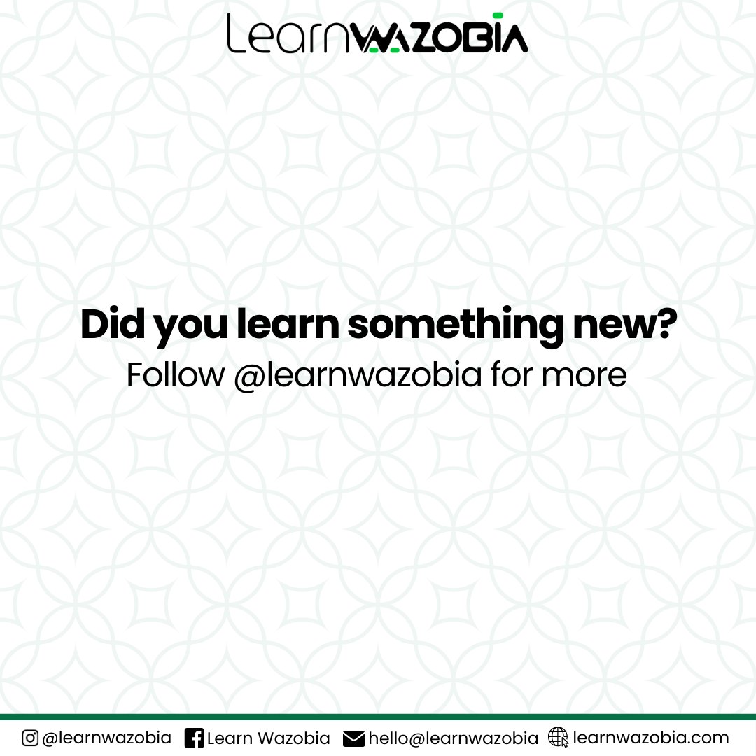 LearnWazobia's tweet photo. https://t.co/iczNB0WvAL