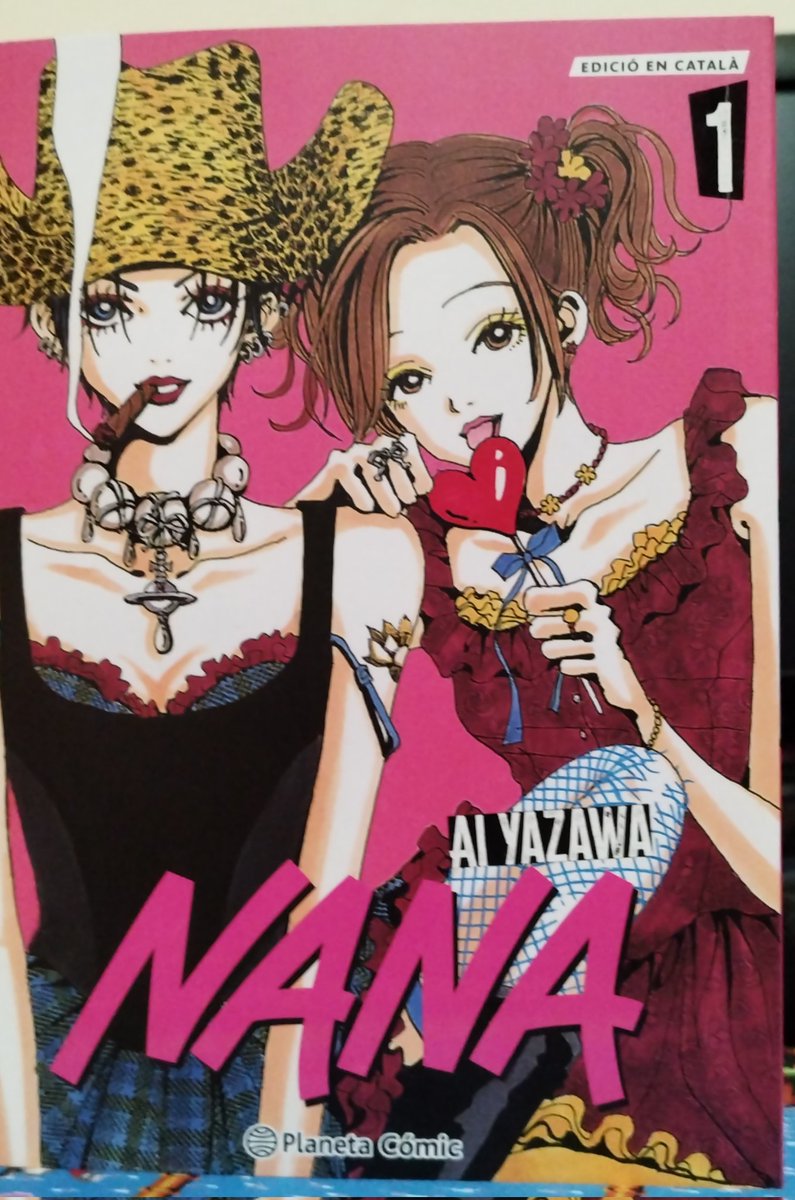 taketokun69's tweet image. Comprada avui Nana a @22Comics de Girona, amb el marca pàgines inclòs