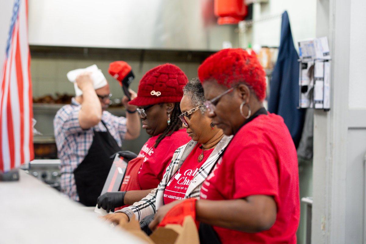 Catholic Charities is preparing to make and distribute 12,000 holiday meals this April through our annual Easter meals campaign. Volunteers and staff will provide free meals to the community through on-site service and free home delivery throughout greater Cleveland. Learn more,