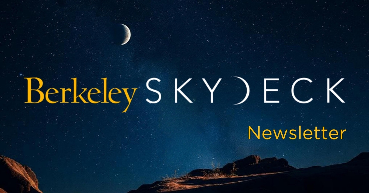 ⚡ Newsflash! SkyDeck's latest newsletter just dropped!

🦄 Batch 19 Demo Day &amp; Night is on April 16!

🔋Congrats to Coreshell for raising $24M!

🌐 SkyDeck hosted a special event with Taiwan's Industrial Technology Research Institute!

🗞️ Read more here: tinyurl.com/2jy7vrvf