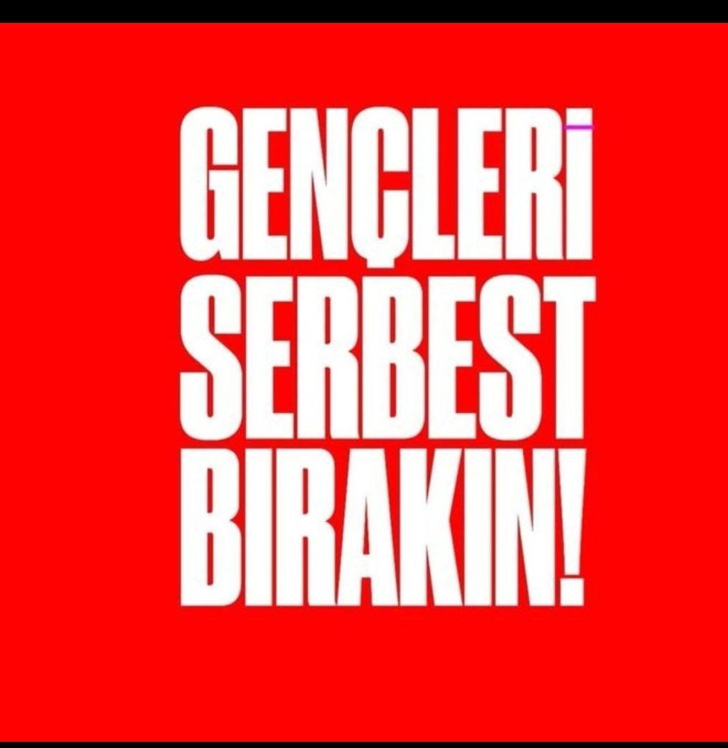#umudumuzsunuzgeleceğimizsiniz
Bu ülkenin güzel evlatlarını serbest bırakın <a href="/eczozgurozel/">Özgür Özel</a> <a href="/OzlemGurses/">Özlem Gürses</a>