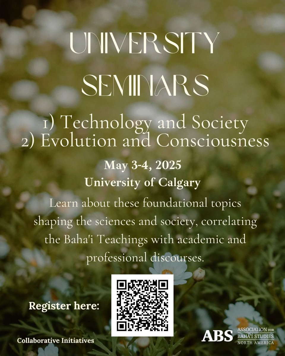calgarybahai's tweet photo. Happening at the @ucalgary for students. https://t.co/LiQdJRhtdy