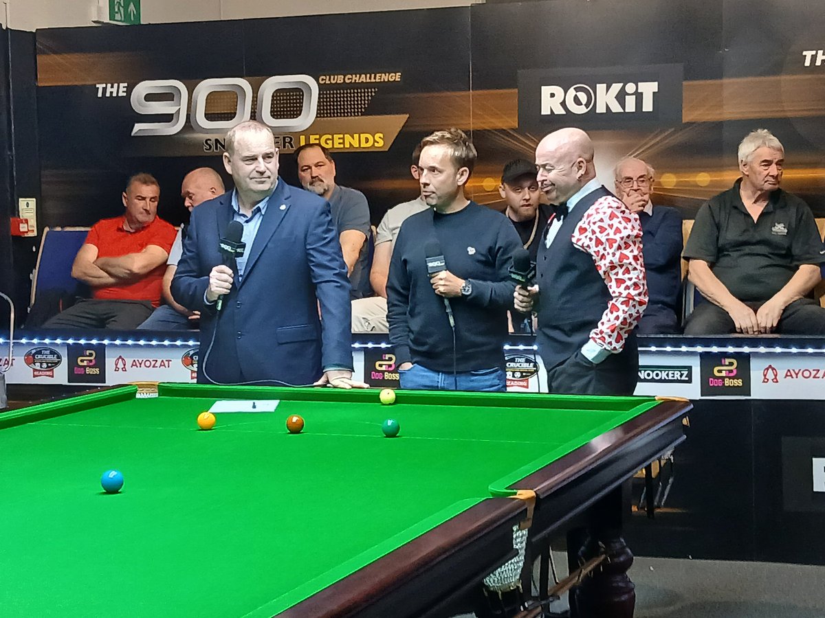 Cue Surrey (@cuesurrey) on Twitter photo Almost time for Week 6 . What a line up we have . First match up Rory Mcleod v Billy Castle . Action starts at 7.30pm . Commentary team tonight is <a href="/leetheshirt/">Lee Richardson</a> & <a href="/TheCaptain147/">Ali Carter</a> . Still time to sign up to watch the action here : ayozat.com/ppv/details/sn…
<a href="/snookerhub/">Snooker Hub</a> Almost time for Week 6 . What a line up we have . First match up Rory Mcleod v Billy Castle . Action starts at 7.30pm . Commentary team tonight is <a href="/leetheshirt/">Lee Richardson</a> & <a href="/TheCaptain147/">Ali Carter</a> . Still time to sign up to watch the action here : ayozat.com/ppv/details/sn…
<a href="/snookerhub/">Snooker Hub</a>
