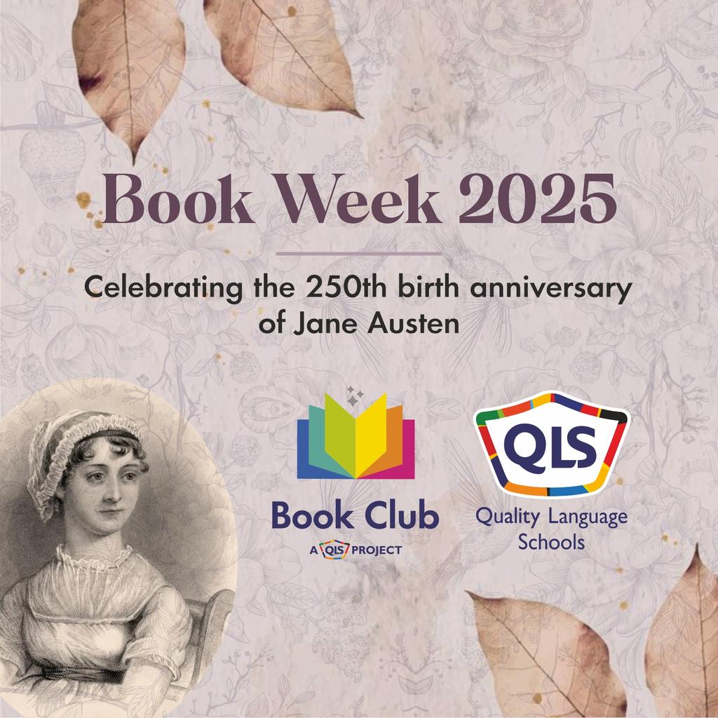 qlsnetwork's tweet image. 📚 On the occasion of #WorldChildrensBookDay, #QLSBookClub organised a Book Week to mark #JaneAusten's 250th birth anniversary. 🪶 #QLSBookWeek #QLS #QLS #We_Are_QLS #inspiringexcellence #JaneAusten250 #Austen250 #efl #esl #elt #tefl #literature #eaquals @Eaquals #Jane250