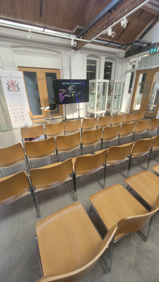 A great day at work today presenting visions and values <a href="/BradfordCollege/">Bradford College</a>