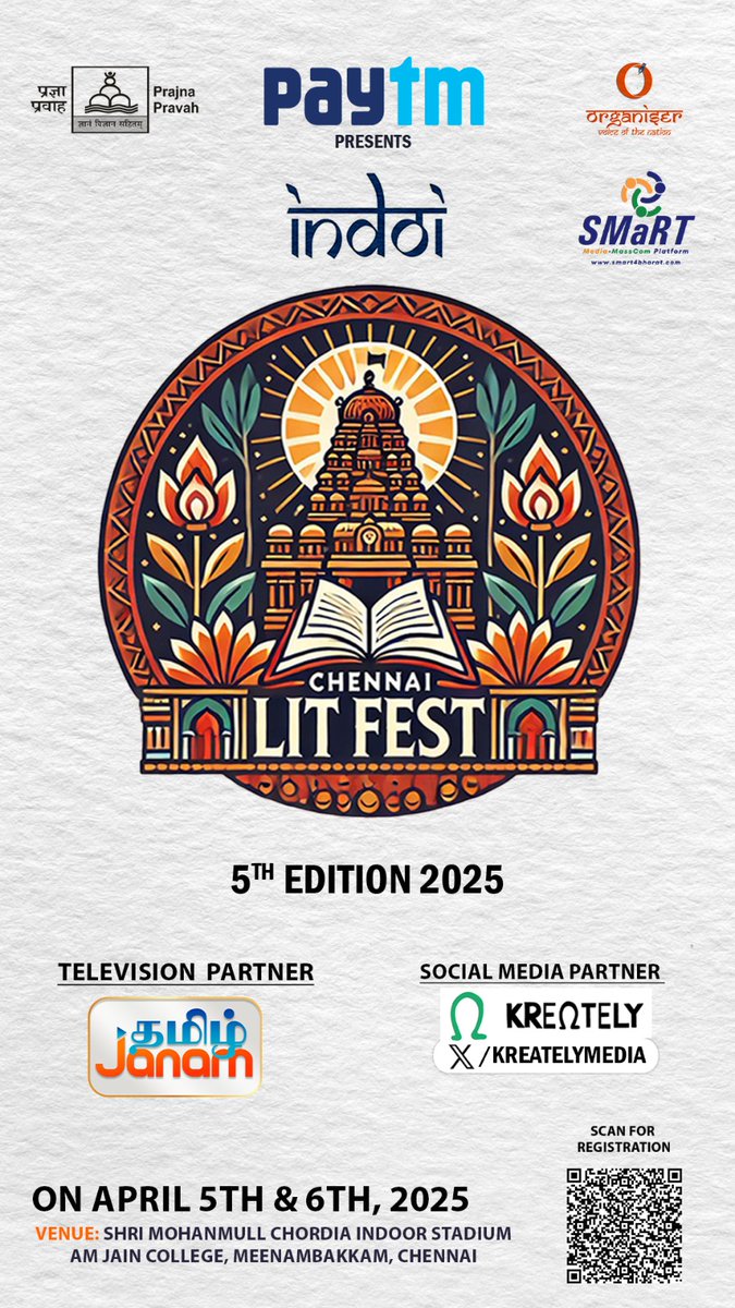 Chennai Lit Fest tweet media