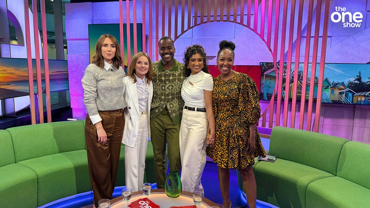 BBC The One Show (@bbctheoneshow) on Twitter photo A wonderful Wednesday #TheOneShow π«
Thanks to our guests tonight, Ncuti Gatwa, Varada Sethu and Geri Halliwell-Horner π
Missed it? Watch on <a href="/BBCiPlayer/">BBC iPlayer</a> now π bbc.in/42e5hJA A wonderful Wednesday #TheOneShow π«
Thanks to our guests tonight, Ncuti Gatwa, Varada Sethu and Geri Halliwell-Horner π
Missed it? Watch on <a href="/BBCiPlayer/">BBC iPlayer</a> now π bbc.in/42e5hJA