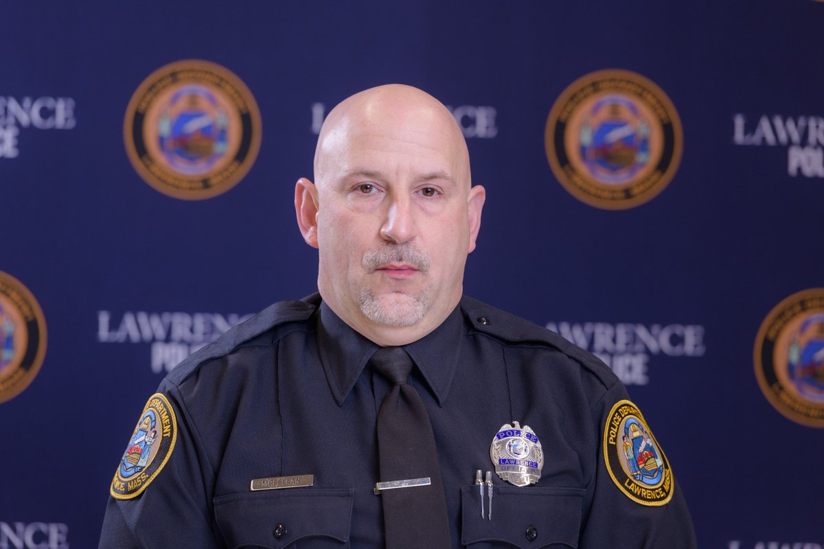 Chief Melix Bonilla and the members of the Lawrence Police Department regret to announce the unexpected passing of Officer Shaun McLellan. Officer McLellan began his career with the department in February 2008.

RIP!

Office of the Mayor - Lawrence, MA.