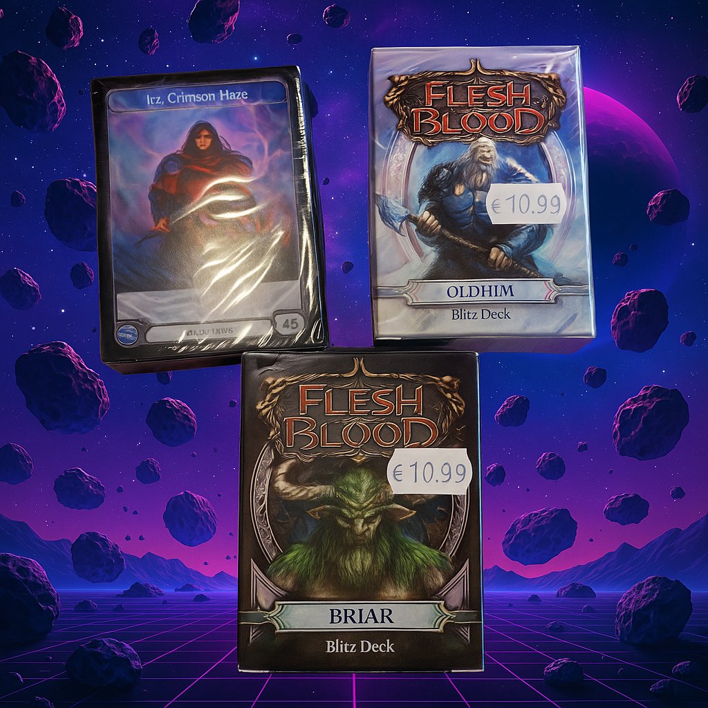 Es wird mal Zeit für etwas Neues. Bevorzugt Ihr #fleshandblood oder  #magicthegathering ?