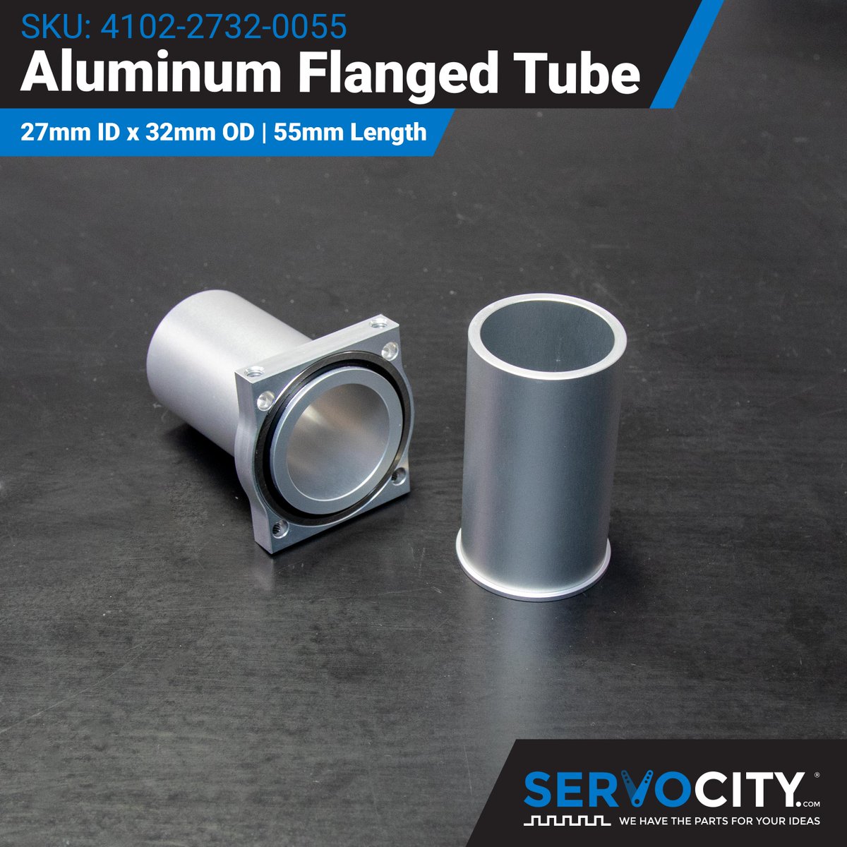 Fine-tune your project's 32mm tube action with the component-constraint convenience of this 32mm OD Flanged Tube! Its dimensions are perfect for implementing 32mm bore hubs according to the metric gridlines of the goBILDA® build system pattern.
servocity.com/4102-series-al…