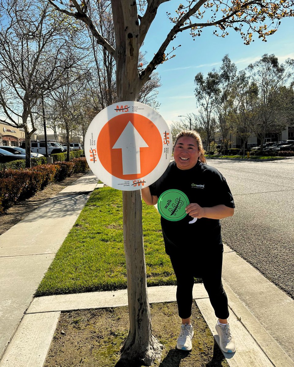 Getonwardint's tweet photo. Walking for a cause! 🧡🚶‍♂️Together, we’re moving toward a future without MS! #MSAwareness #StrongerTogether https://t.co/dUCRIcyl1f