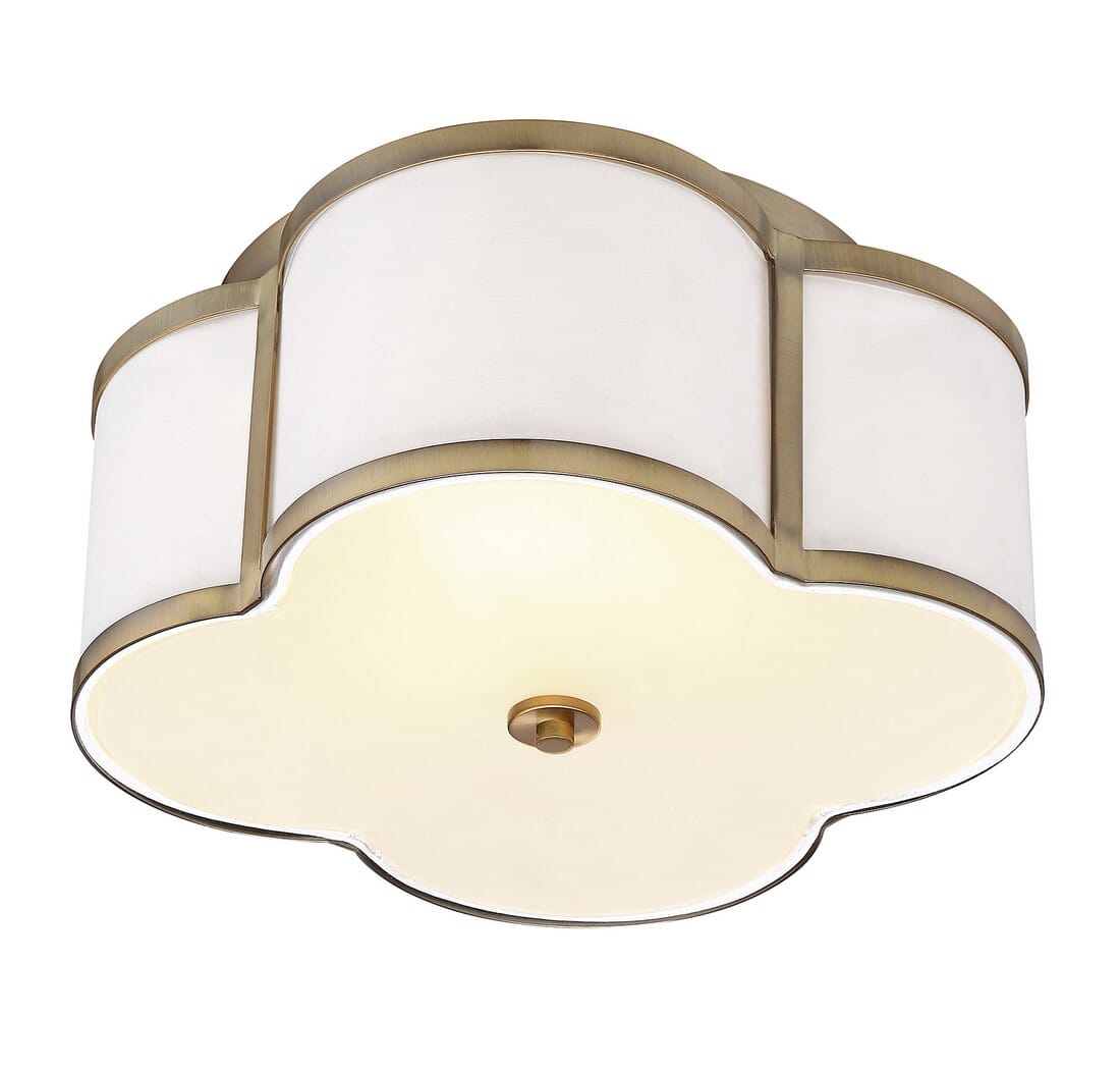 "Even better in person than on the website."

Customers love the Trade Winds Quatrefoil ceiling flush mount light. It's the perfect way to boost literally any space - and it's available at a nice price, too!

Discover Quatrefoil today at LightsOnline.com.